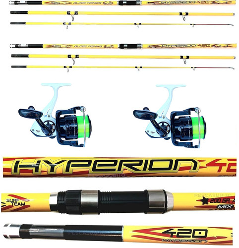 Combo canne surfcasting - combo,